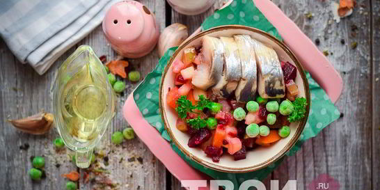 Винегрет с сельдью