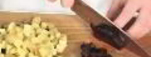 винегрет с солеными грибами. Шаг 4