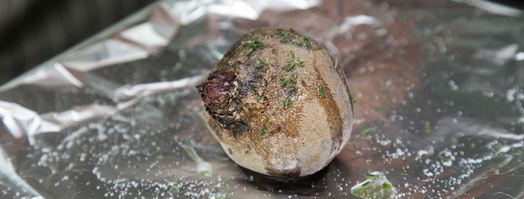 винегрет с тыквой и килькой. Шаг 3