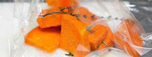 винегрет с тыквой и килькой. Шаг 4