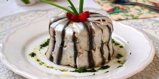 Винегрет с тюлькой