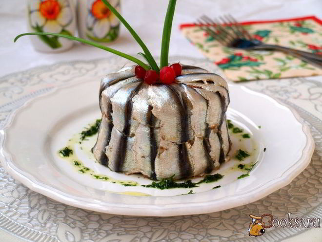 Рецепт винегрета с тюлькой