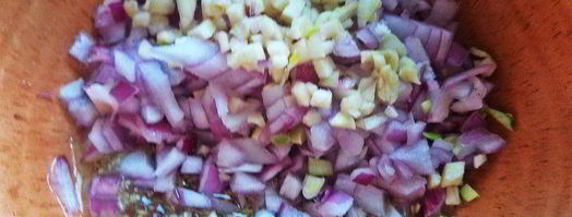 винегрет со шпротами. Шаг 7