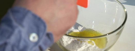 винегрет со свекольной пеной и оливковым песком. Шаг 5