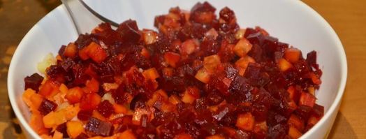 винегрет в мультиварке. Шаг 12