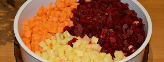 винегрет в мультиварке. Шаг 6