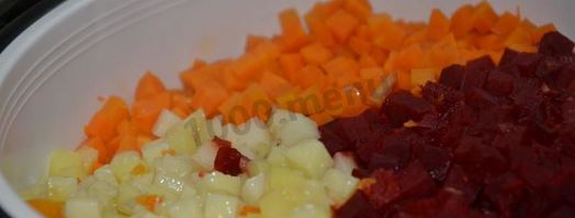 винегрет в мультиварке. Шаг 10