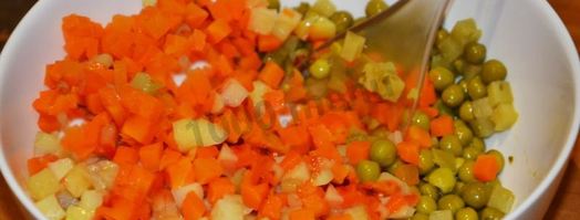 винегрет в мультиварке. Шаг 11