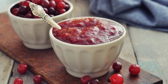 Брусничный соус к утке