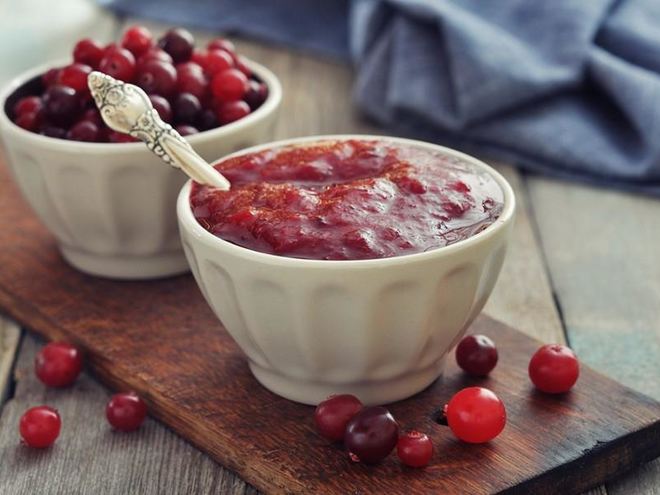 Рецепт брусничного соуса к утке