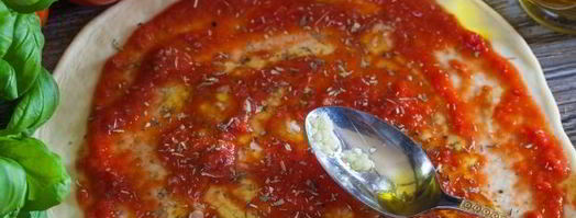 чесночный соус для пиццы. Шаг 7