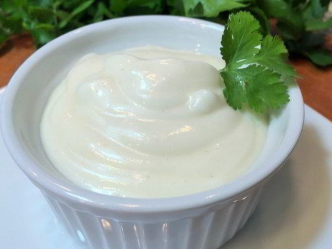 Рецепт быстрого майонеза без яиц по-домашнему