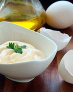 Диетический майонез с цедрой лимона