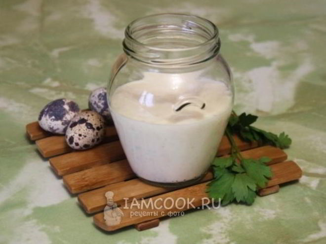 Рецепт домашнего майонеза из перепелиных яиц