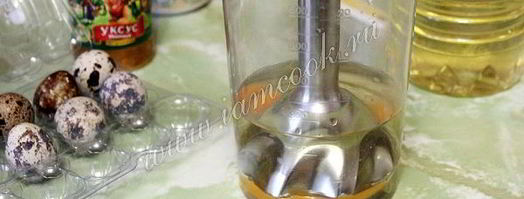 домашний майонез из перепелиных яиц. Шаг 6