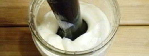 домашний майонез на курином яйце с чесноком и зеленью. Шаг 6