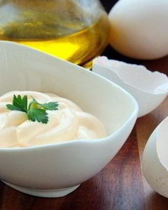 Домашний майонез с лимонным соком