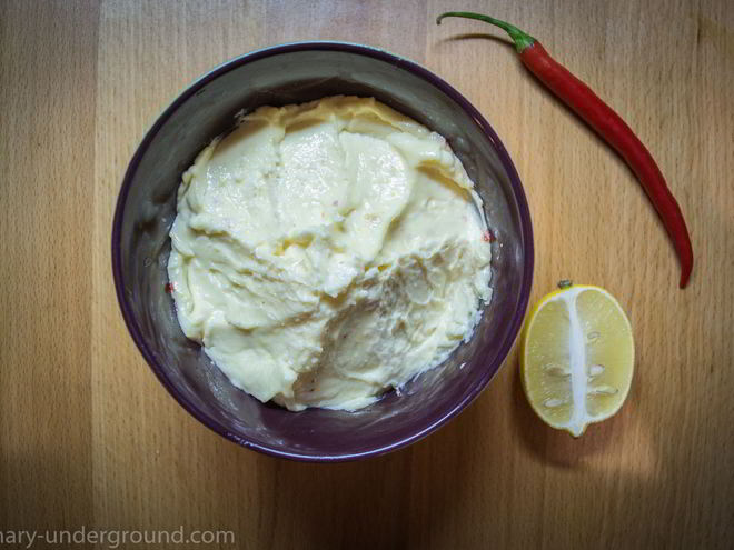 Рецепт домашнего майонеза с запеченым чесноком и перцем