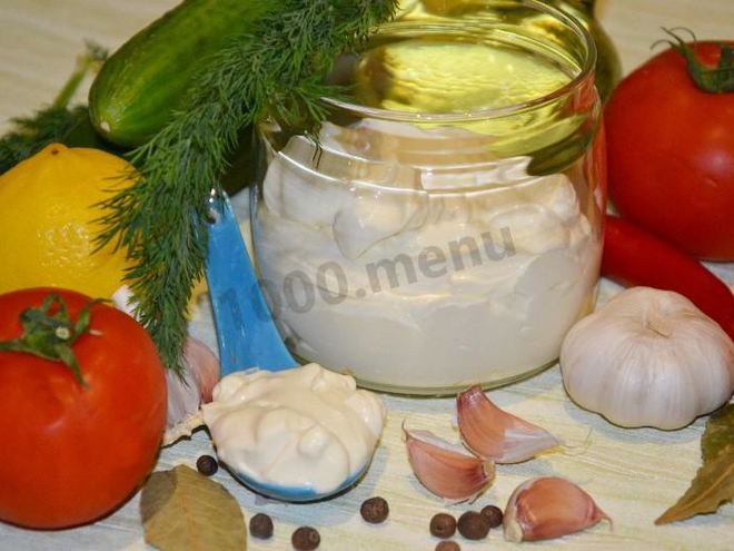 Рецепт домашнего майонеза за 30 секунд