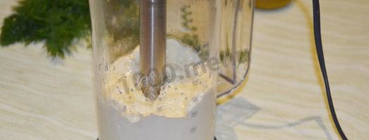 домашний майонез за 30 секунд. Шаг 7