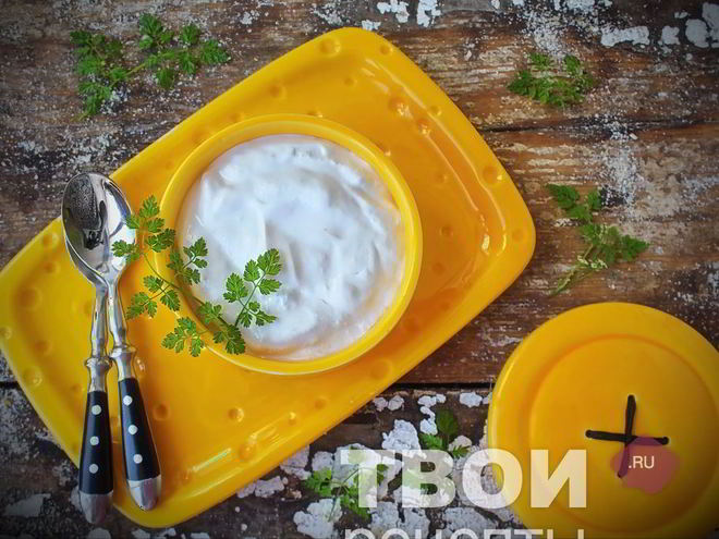 Рецепт майонеза без яиц