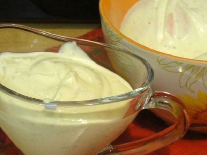 Рецепт майонеза из сметаны