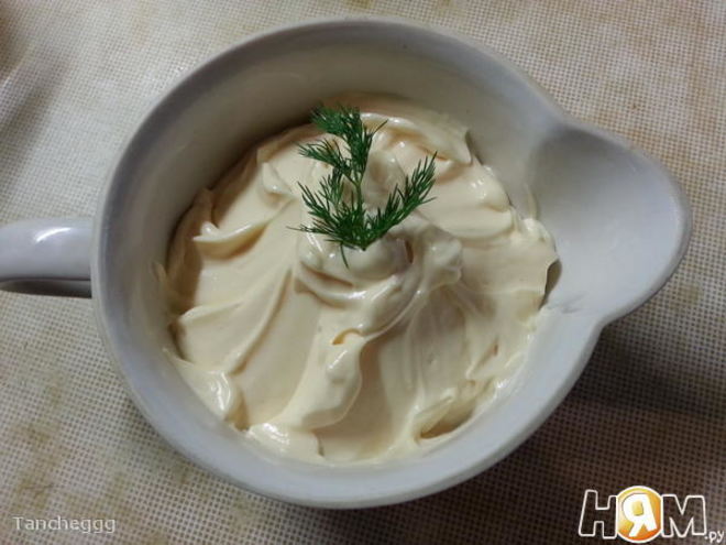 Рецепт майонеза классического