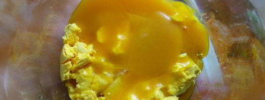 майонез на домашних яйцах. Шаг 3