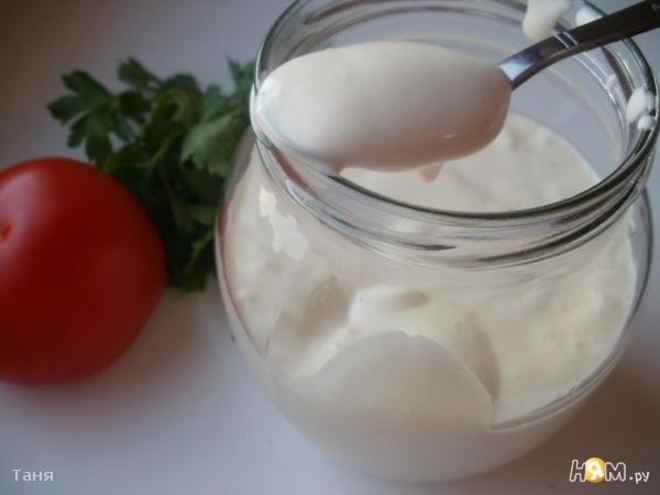 Рецепт майонеза на кефире