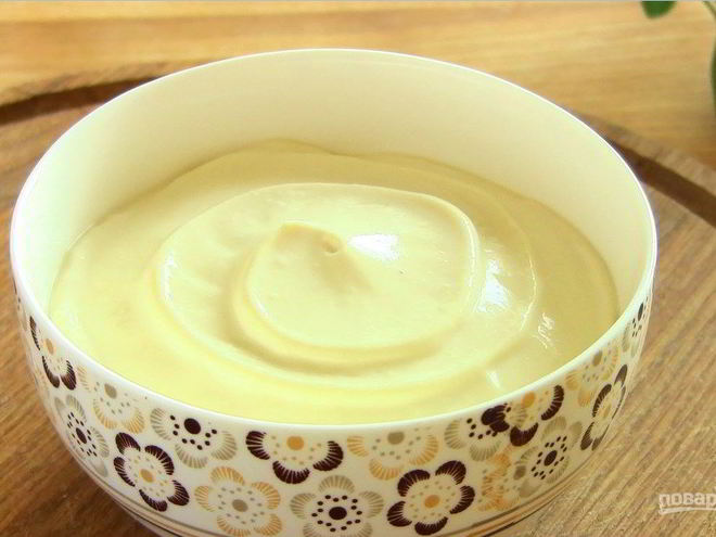 Рецепт майонеза на молоке без яиц