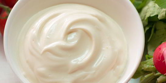 Постный майонез без яиц