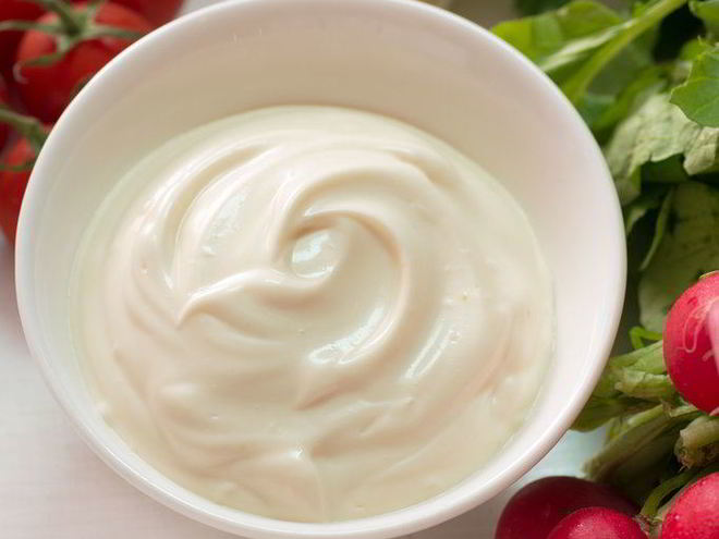 Рецепт постного майонеза без яиц