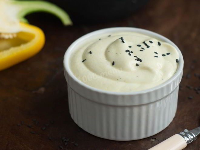 Рецепт вегетарианского майонеза без яиц