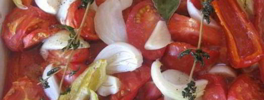 домашний томатный соус из запеченных овощей. Шаг 5