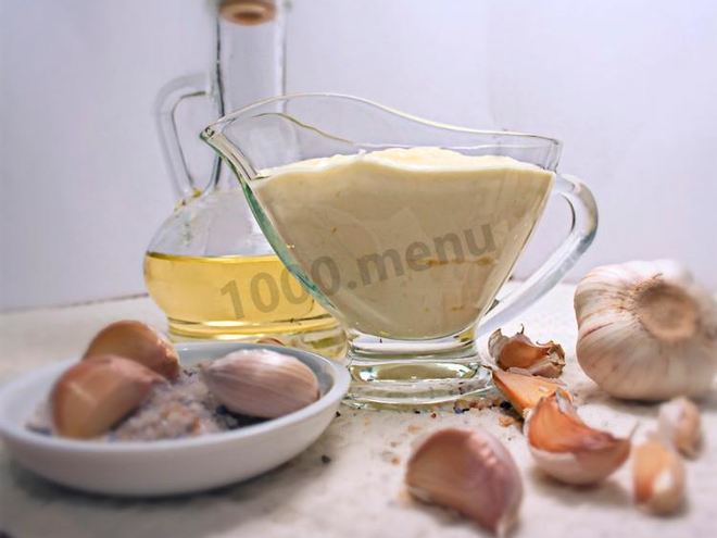 Рецепт французского соуса айоли