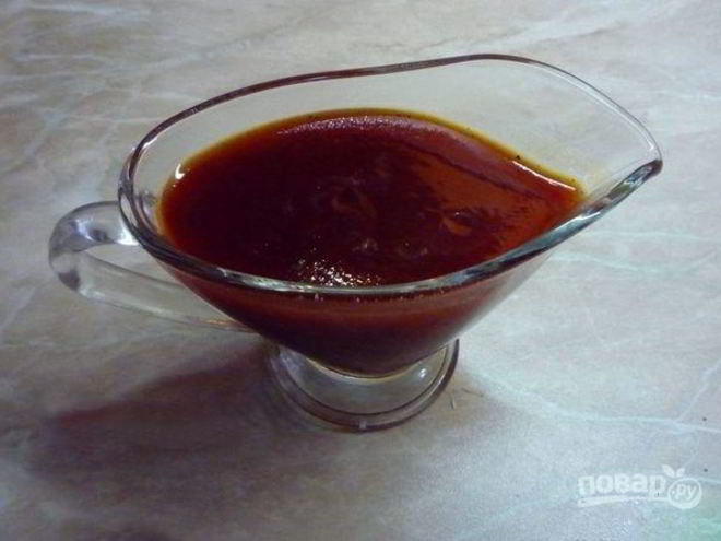 Рецепт карамельного соуса к мясу