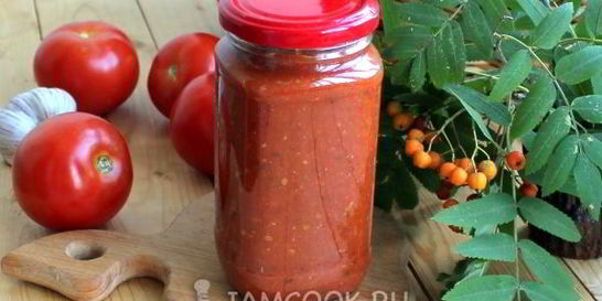 Домашний кетчуп c пряностями