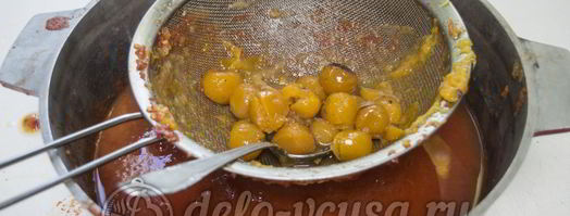 кетчуп из помидоров и алычи на зиму. Шаг 6