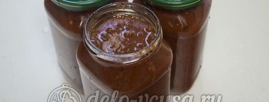 кетчуп из помидоров и алычи на зиму. Шаг 10