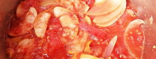 кетчуп из помидоров с яблоками на зиму. Шаг 5