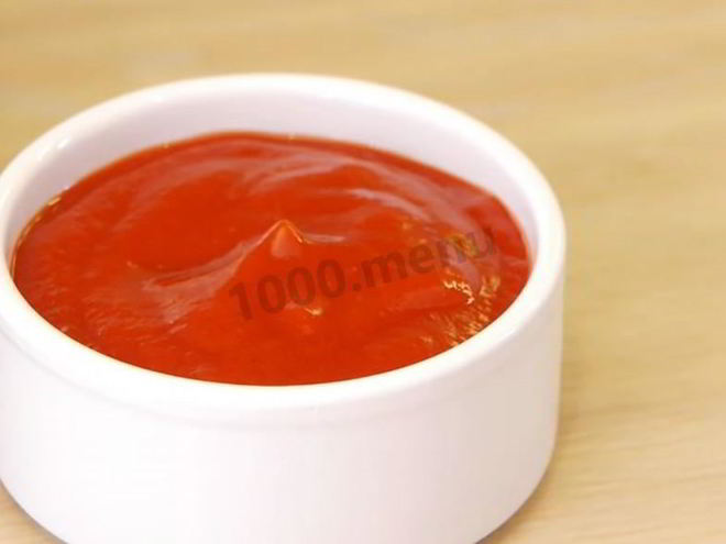 Рецепт кетчупа из томатной пасты домашний