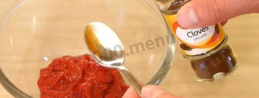 кетчуп из томатной пасты домашний. Шаг 6