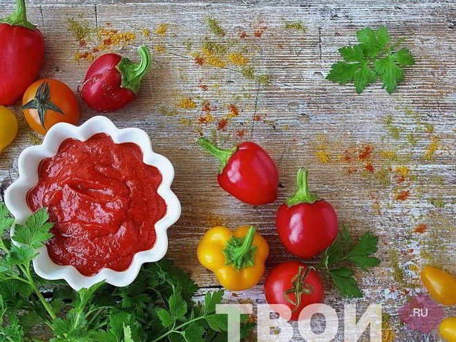 Рецепт кетчупа из томатной пасты