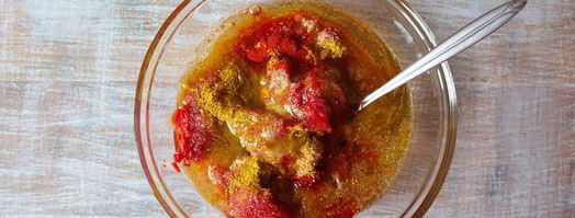 кетчуп из томатной пасты. Шаг 4