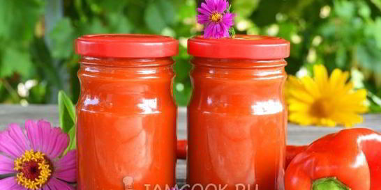 Кетчуп с болгарским перцем