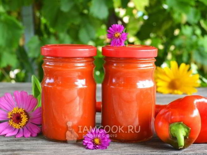 Рецепт кетчупа с болгарским перцем