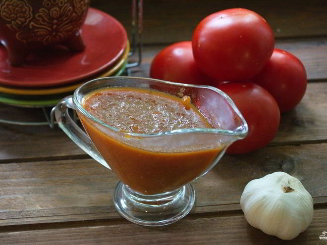 Рецепт кетчупа с луком на зиму