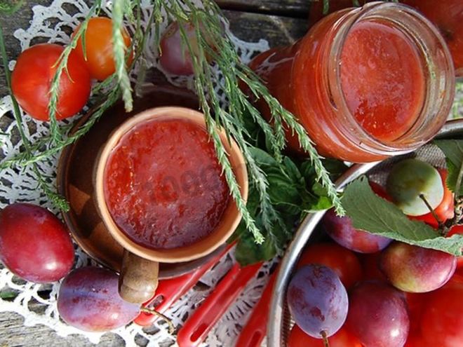 Рецепт кетчупа со сливами на зиму