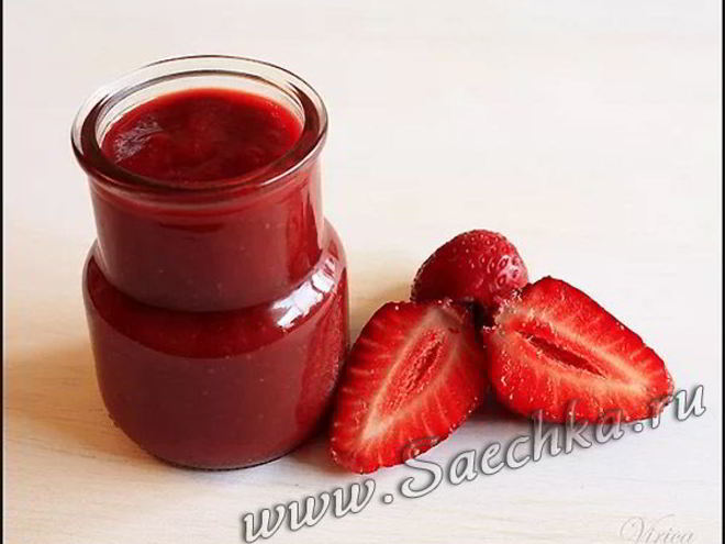 Рецепт клубничного кетчупа