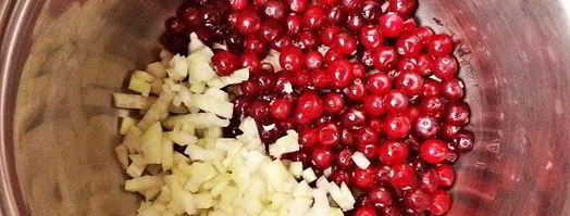 клюквенный соус к мясу. Шаг 7